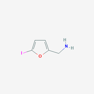 (5-Iodofuran-2-yl)methanamine