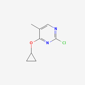 2-Chloro-4-cyclopropoxy-5-methylpyrimidine