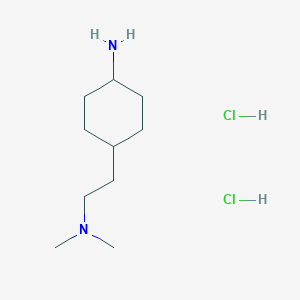 trans-4-[2-(Dimethylamino)ethyl]cyclohexanamine dihydrochloride