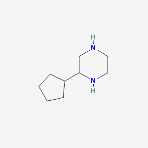 2-Cyclopentylpiperazine