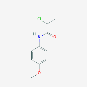 2-chloro-N-(4-methoxyphenyl)butanamide