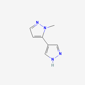 2-Methyl-1'H,2H-3,4'-bipyrazole