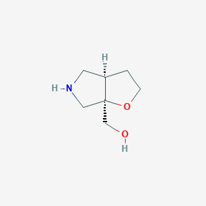 Rel-((3aR,6aR)-hexahydro-6aH-furo[2,3-c]pyrrol-6a-yl)methanol