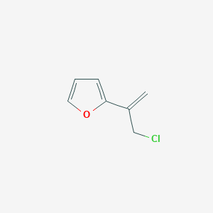 2-(3-Chloroprop-1-en-2-yl)furan