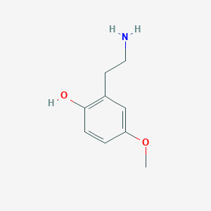 2-(2-Aminoethyl)-4-methoxyphenol