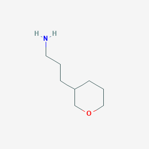 3-(Tetrahydro-2H-pyran-3-YL)propan-1-amine