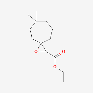 Ethyl 6,6-dimethyl-1-oxaspiro[2.6]nonane-2-carboxylate