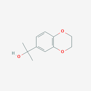 2-(2,3-Dihydrobenzo[b][1,4]dioxin-6-yl)propan-2-ol