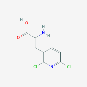 2-Amino-3-(2,6-dichloropyridin-3-yl)propanoic acid