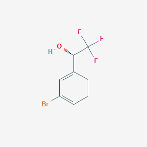 (1S)-1-(3-bromophenyl)-2,2,2-trifluoroethan-1-ol