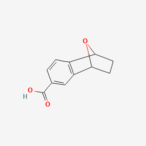 11-Oxatricyclo[6.2.1.0,2,7]undeca-2,4,6-triene-4-carboxylic acid