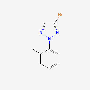 4-bromo-2-(2-methylphenyl)-2H-1,2,3-triazole