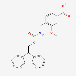 4-[({[(9H-fluoren-9-yl)methoxy]carbonyl}amino)methyl]-3-methoxybenzoicacid