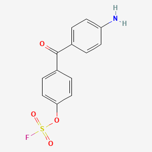 4-(4-Aminobenzoyl)phenylfluoranesulfonate