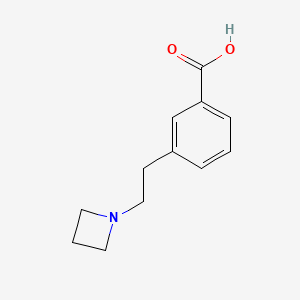 3-(2-(Azetidin-1-yl)ethyl)benzoic acid