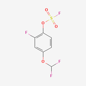 4-(Difluoromethoxy)-2-fluorophenylfluoranesulfonate