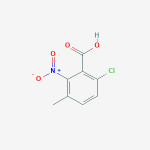 6-Chloro-3-methyl-2-nitrobenzoicacid