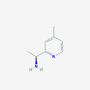 (1S)-1-(4-methylpyridin-2-yl)ethan-1-amine