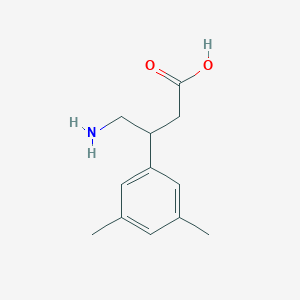 4-Amino-3-(3,5-dimethylphenyl)butanoic acid