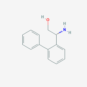 (r)-2-([1,1'-Biphenyl]-2-yl)-2-aminoethan-1-ol