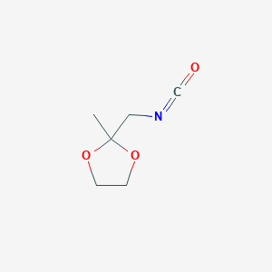 2-(Isocyanatomethyl)-2-methyl-1,3-dioxolane