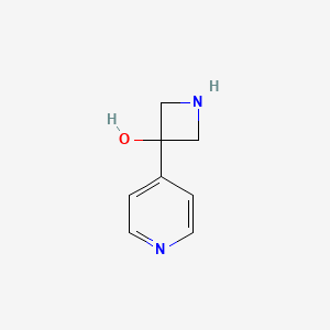 3-(Pyridin-4-yl)azetidin-3-ol