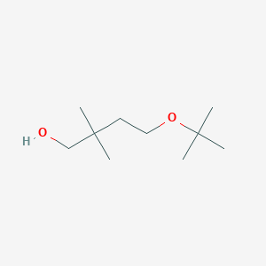 4-(Tert-butoxy)-2,2-dimethylbutan-1-ol