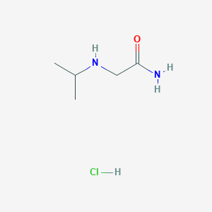 molecular formula C5H13ClN2O B1355736 2-(Isopropylamino)acetamide hydrochloride CAS No. 85791-77-1