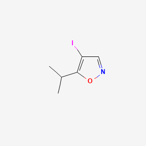 4-Iodo-5-(propan-2-yl)-1,2-oxazole