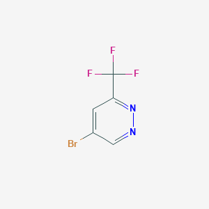 5-Bromo-3-(trifluoromethyl)pyridazine