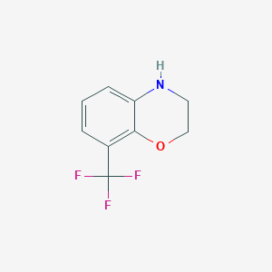 8-(Trifluoromethyl)-3,4-dihydro-2H-1,4-benzoxazine