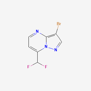 3-Bromo-7-(difluoromethyl)pyrazolo[1,5-a]pyrimidine