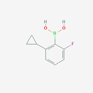 (2-Cyclopropyl-6-fluorophenyl)boronic acid