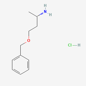 (2S)-4-(benzyloxy)butan-2-aminehydrochloride