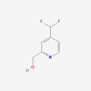 [4-(Difluoromethyl)pyridin-2-yl]methanol