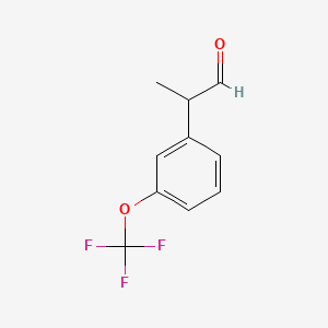 2-[3-(Trifluoromethoxy)phenyl]propanal