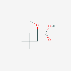 1-Methoxy-3,3-dimethylcyclobutane-1-carboxylicacid