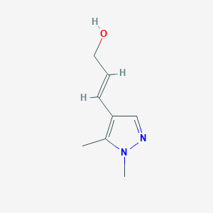 3-(1,5-Dimethyl-1h-pyrazol-4-yl)prop-2-en-1-ol