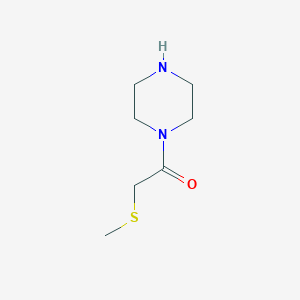 2-(Methylthio)-1-(piperazin-1-yl)ethan-1-one