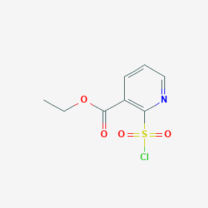 Ethyl 2-(chlorosulfonyl)nicotinate