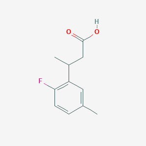 3-(2-Fluoro-5-methylphenyl)butanoic acid