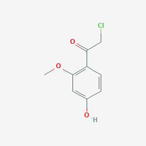 2-Chloro-1-(4-hydroxy-2-methoxyphenyl)ethan-1-one