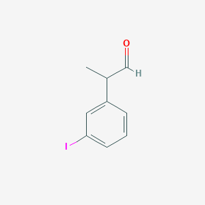 2-(3-Iodophenyl)propanal