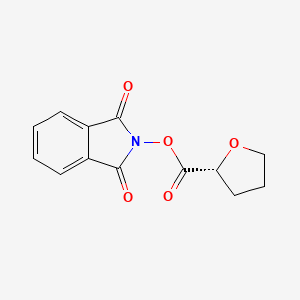 1,3-Dioxo-2,3-dihydro-1H-isoindol-2-YL (2R)-oxolane-2-carboxylate