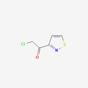 2-Chloro-1-(1,2-thiazol-3-yl)ethan-1-one