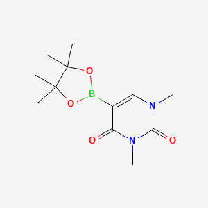 1,3-Dimethyl-5-(4,4,5,5-tetramethyl-1,3,2-dioxaborolan-2-yl)pyrimidine-2,4(1H,3H)-dione