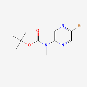 tert-butyl N-(5-bromopyrazin-2-yl)-N-methylcarbamate