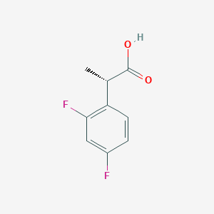 (S)-2-(2,4-Difluorophenyl)propanoic acid