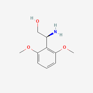 (s)-2-Amino-2-(2,6-dimethoxyphenyl)ethan-1-ol