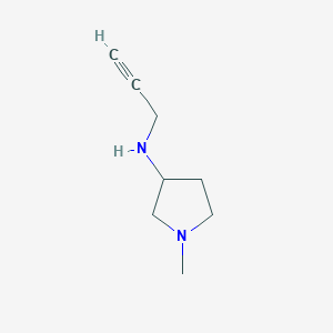 1-methyl-N-(prop-2-yn-1-yl)pyrrolidin-3-amine